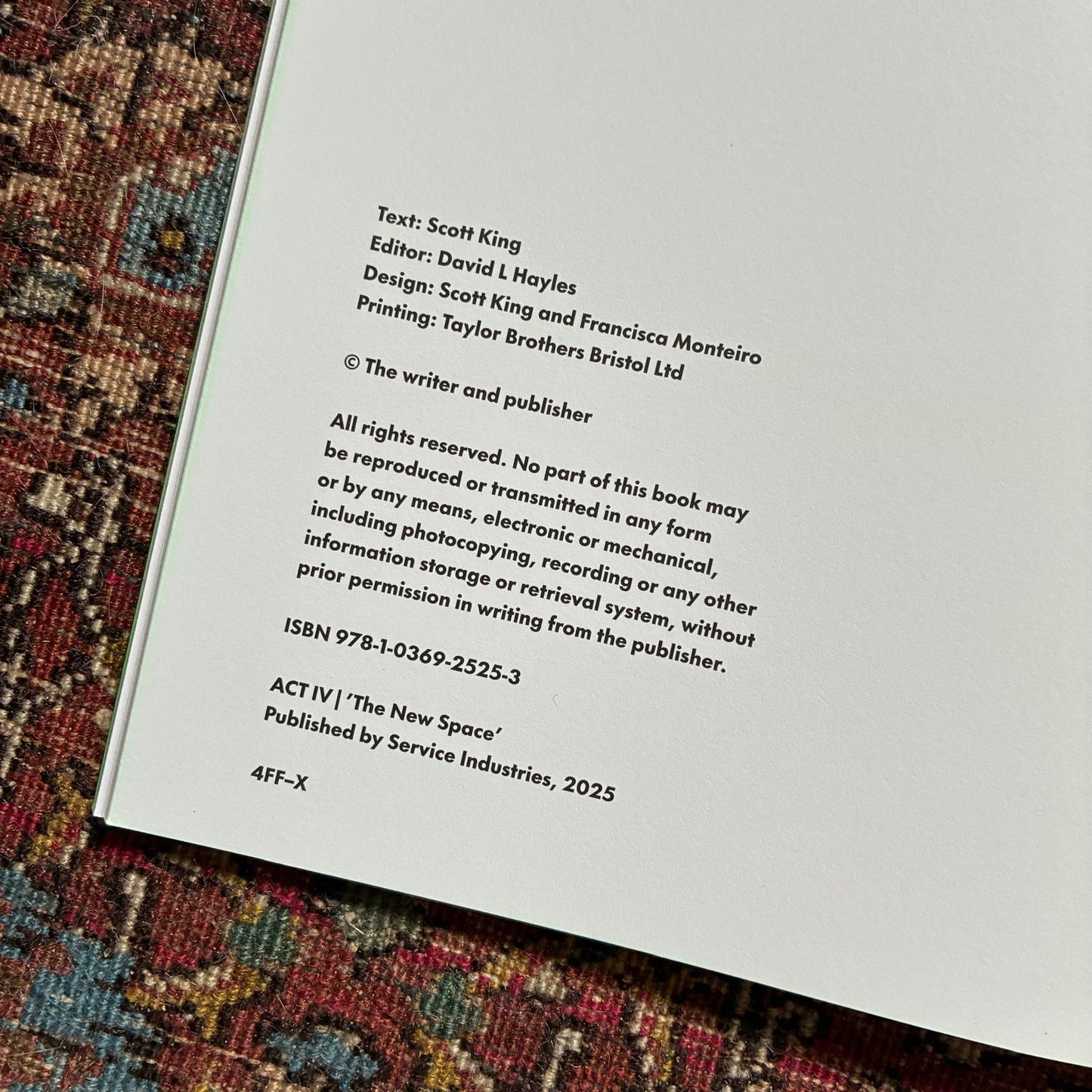 Scott King - The New Space