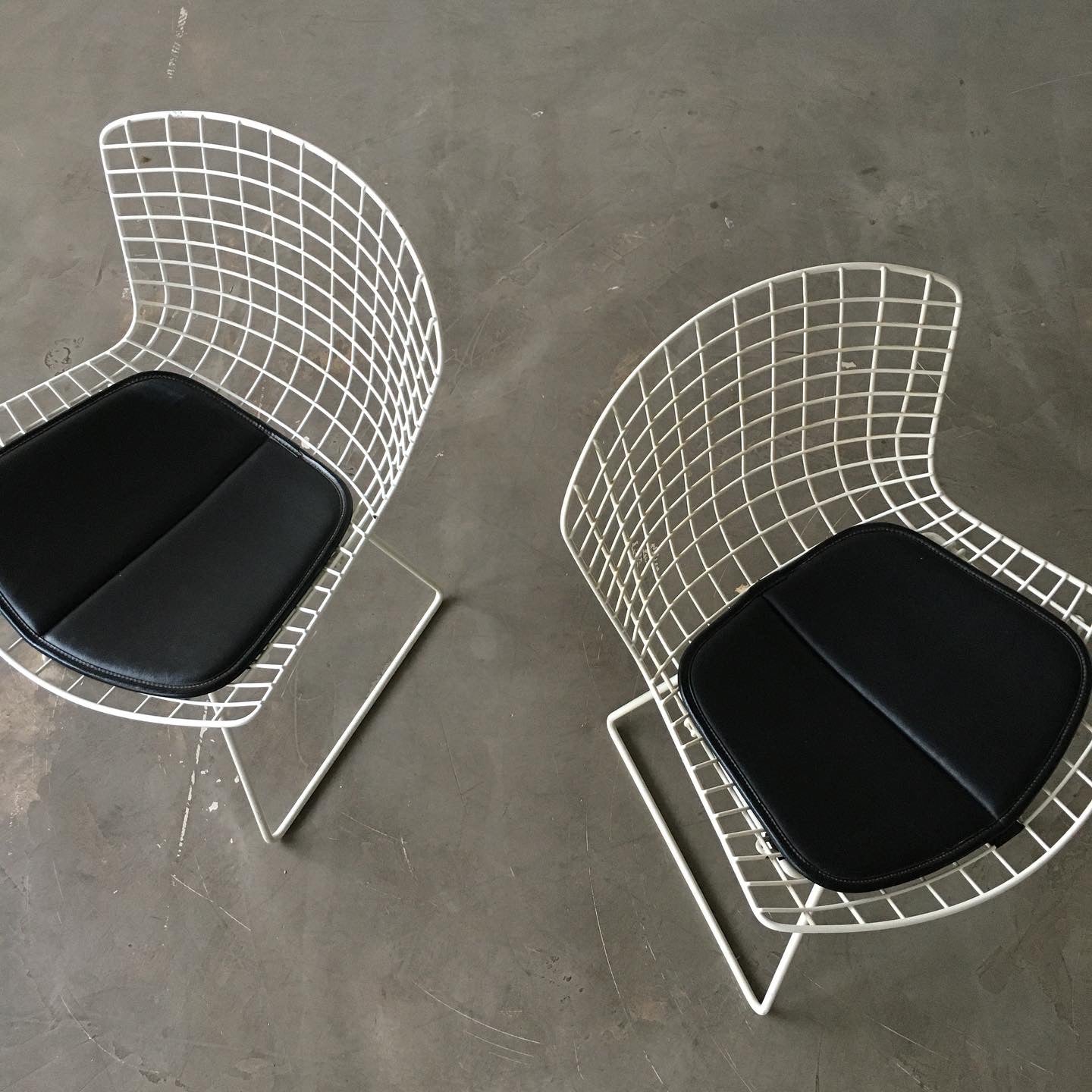 Pair of Bertoia Side Chairs