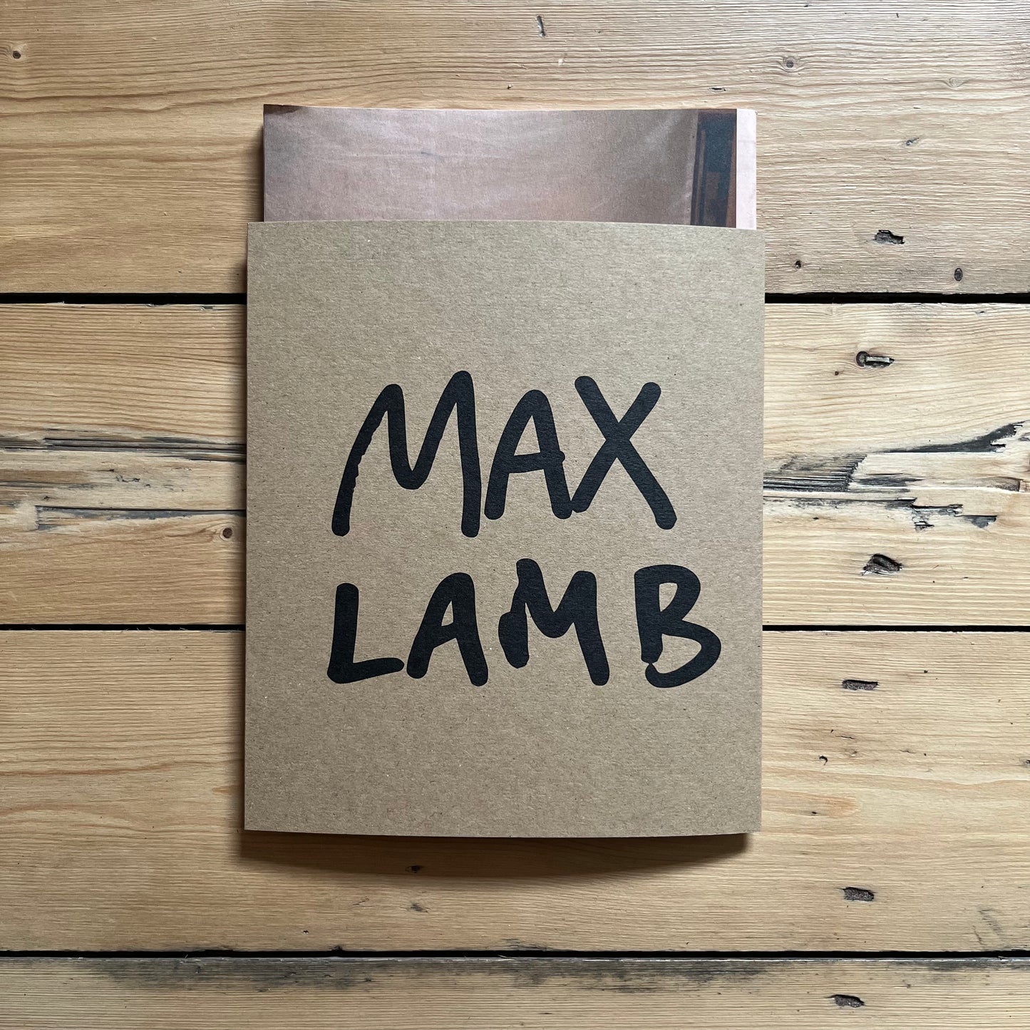 Max Lamb - Box Book