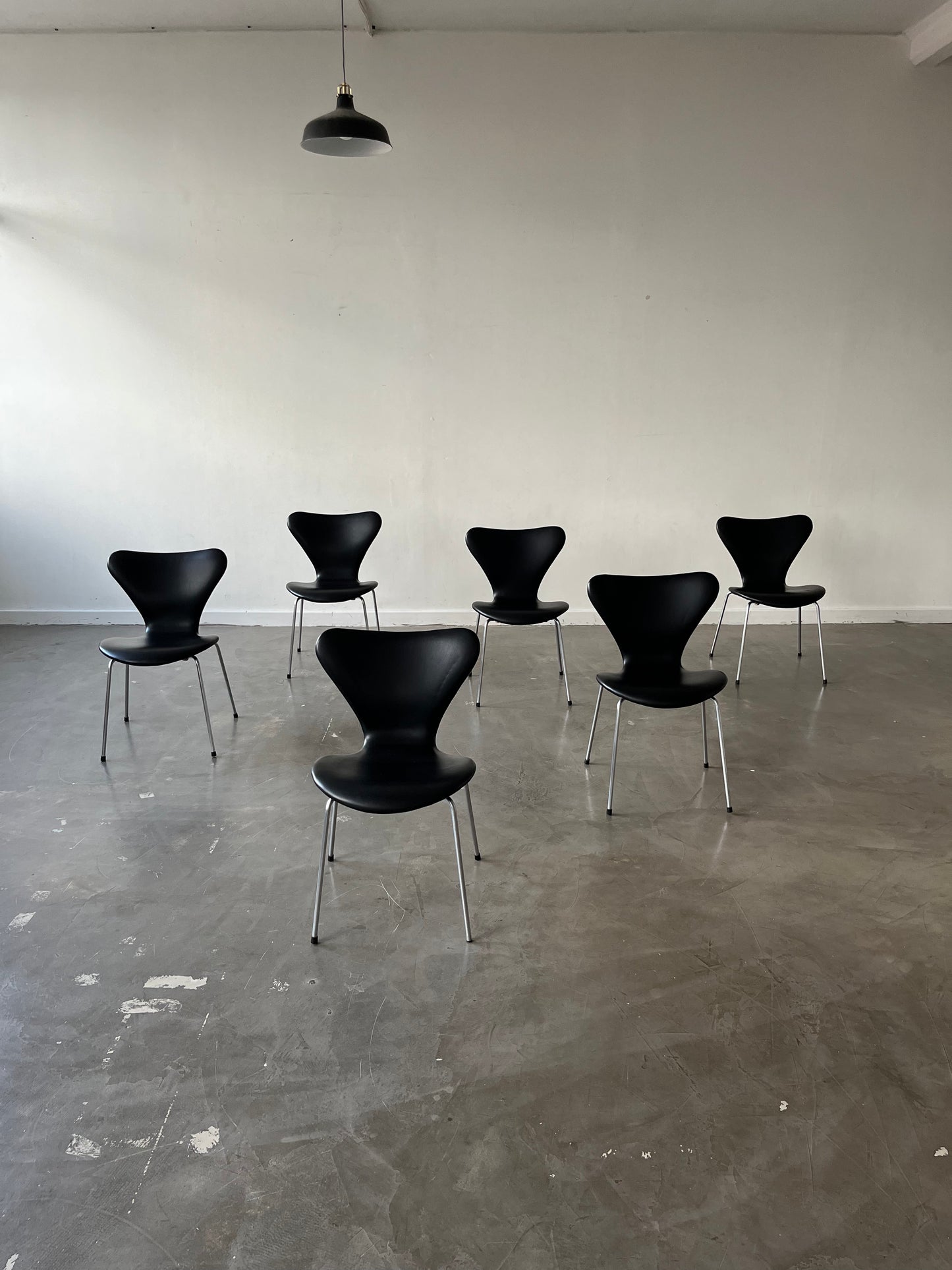 Set of 6 Series 7 Chairs by Arne Jacobsen for Fritz Hansen